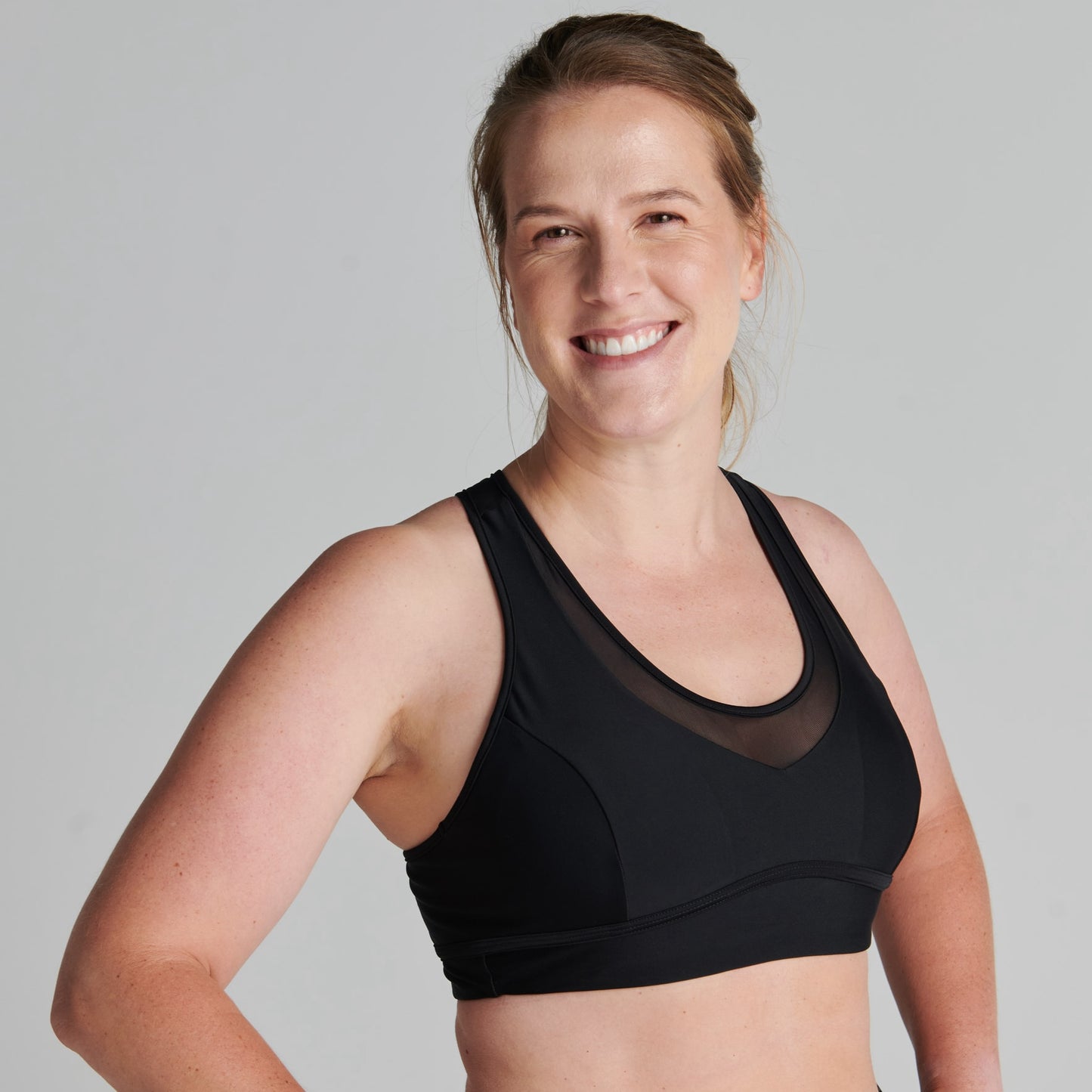 "Hold ‘em Down" Cycling Bra Crop