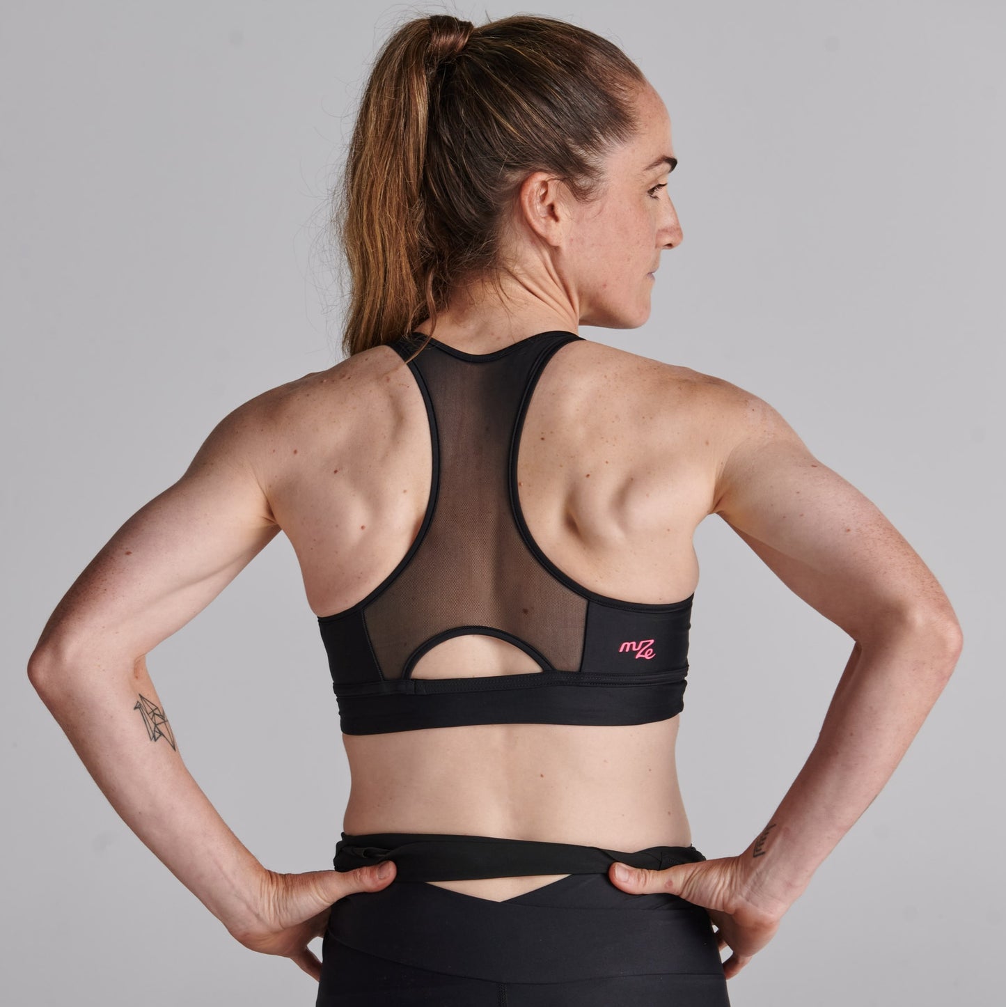 "Hold ‘em Down" Cycling Bra Crop