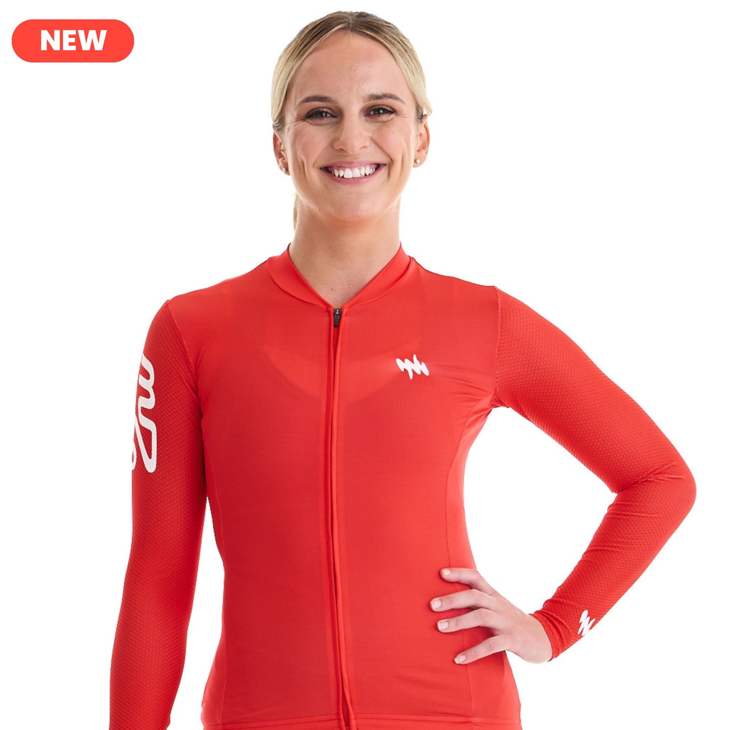 "Fits Like Shapewear" Long Sleeve Summer Cycling Jersey