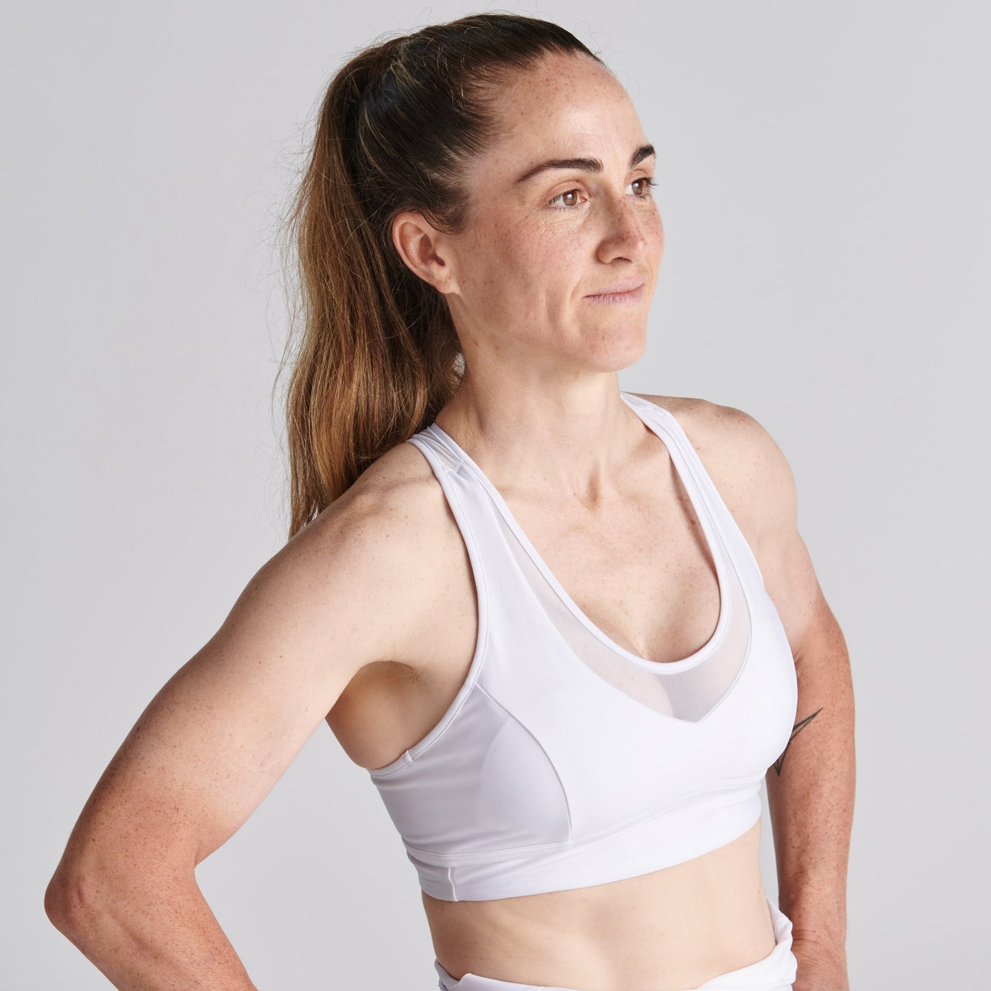 "Hold ‘em Down" Cycling Bra Crop