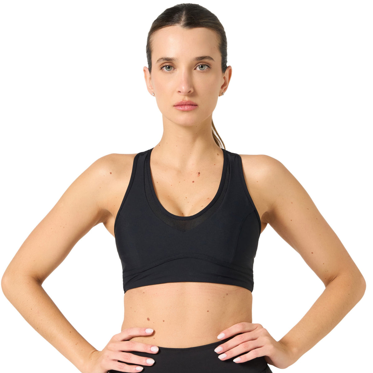 "Hold 'Em Down" Full Back Bra Crop