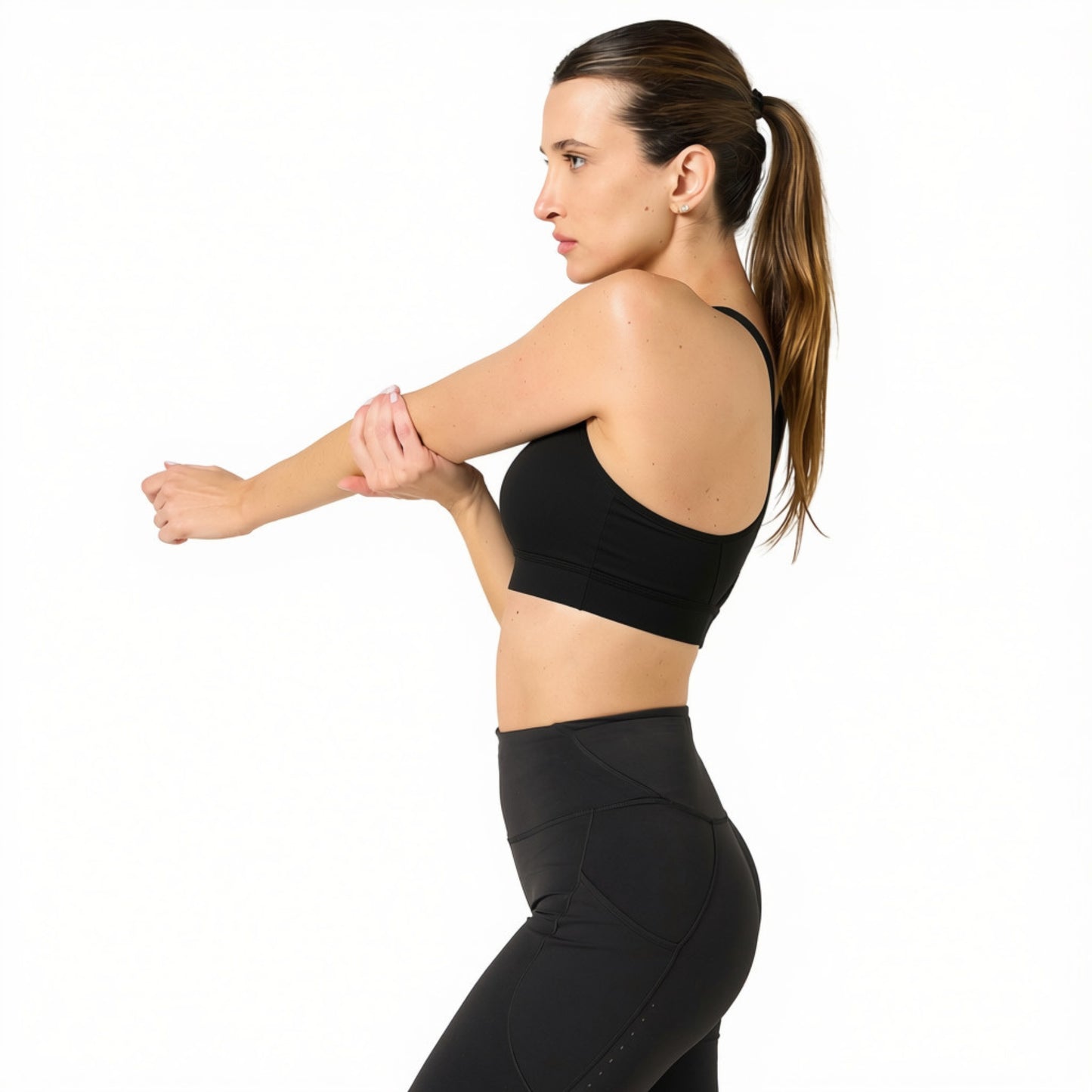 "Hold ‘Em Down" Cut Out Bra Crop