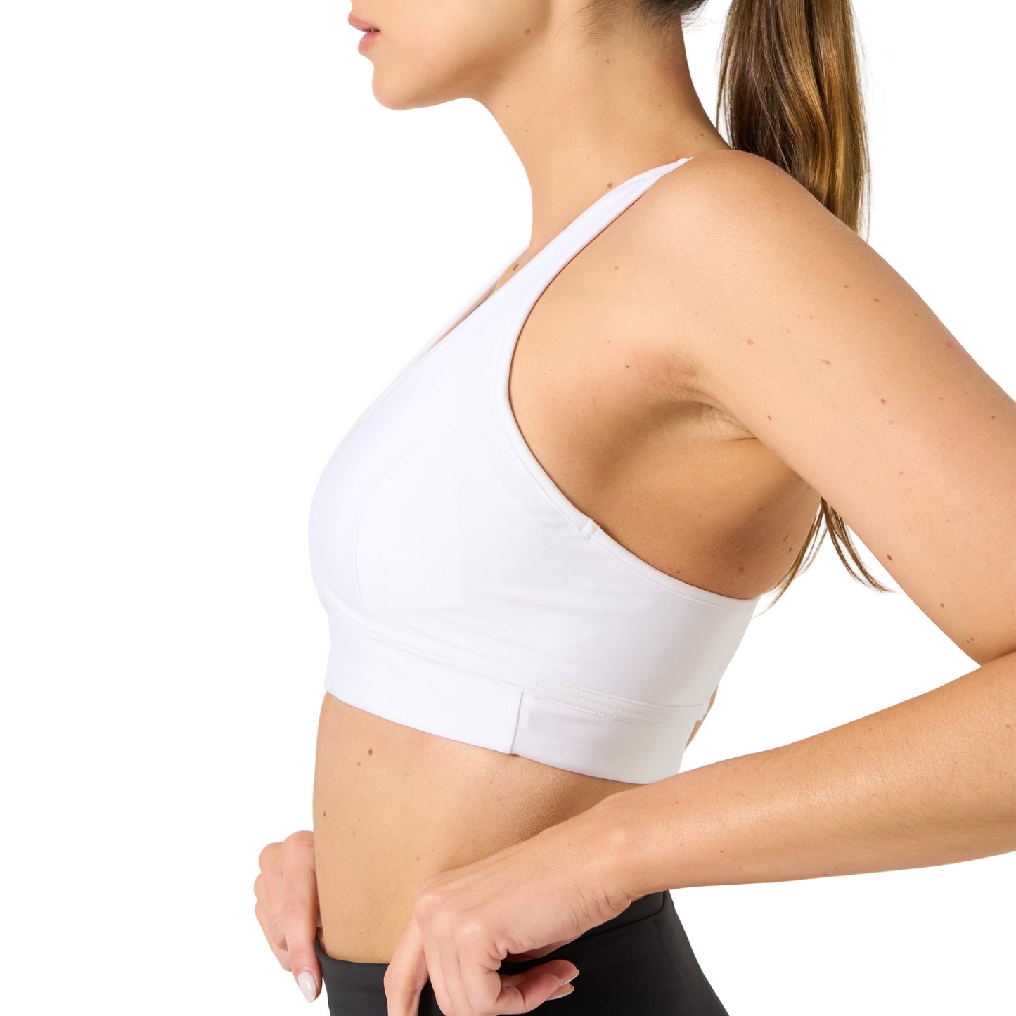 "Hold 'Em Down" Cut Out Bra Crop