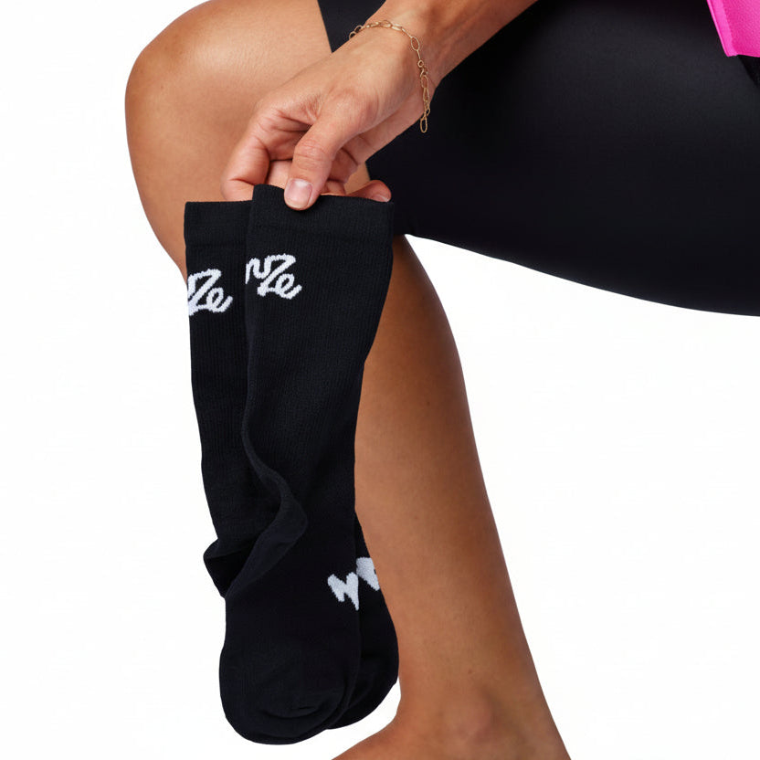 "Just the Right Height" Cycling Socks Version 2.0