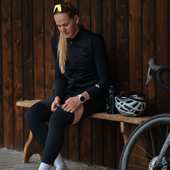 "No Bumps" 3/4 Cycling Knee Warmers