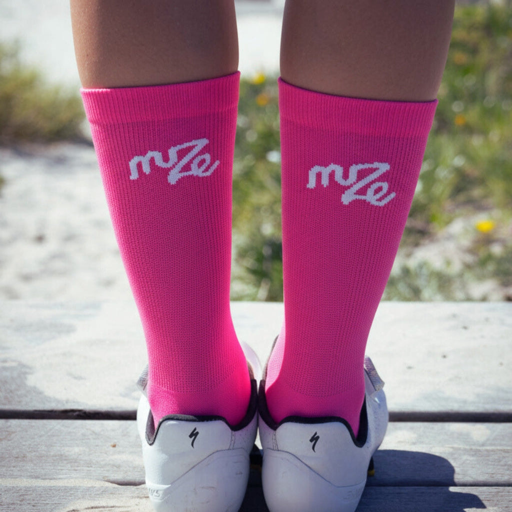 "Just the Right Height" Cycling Socks Version 2.0
