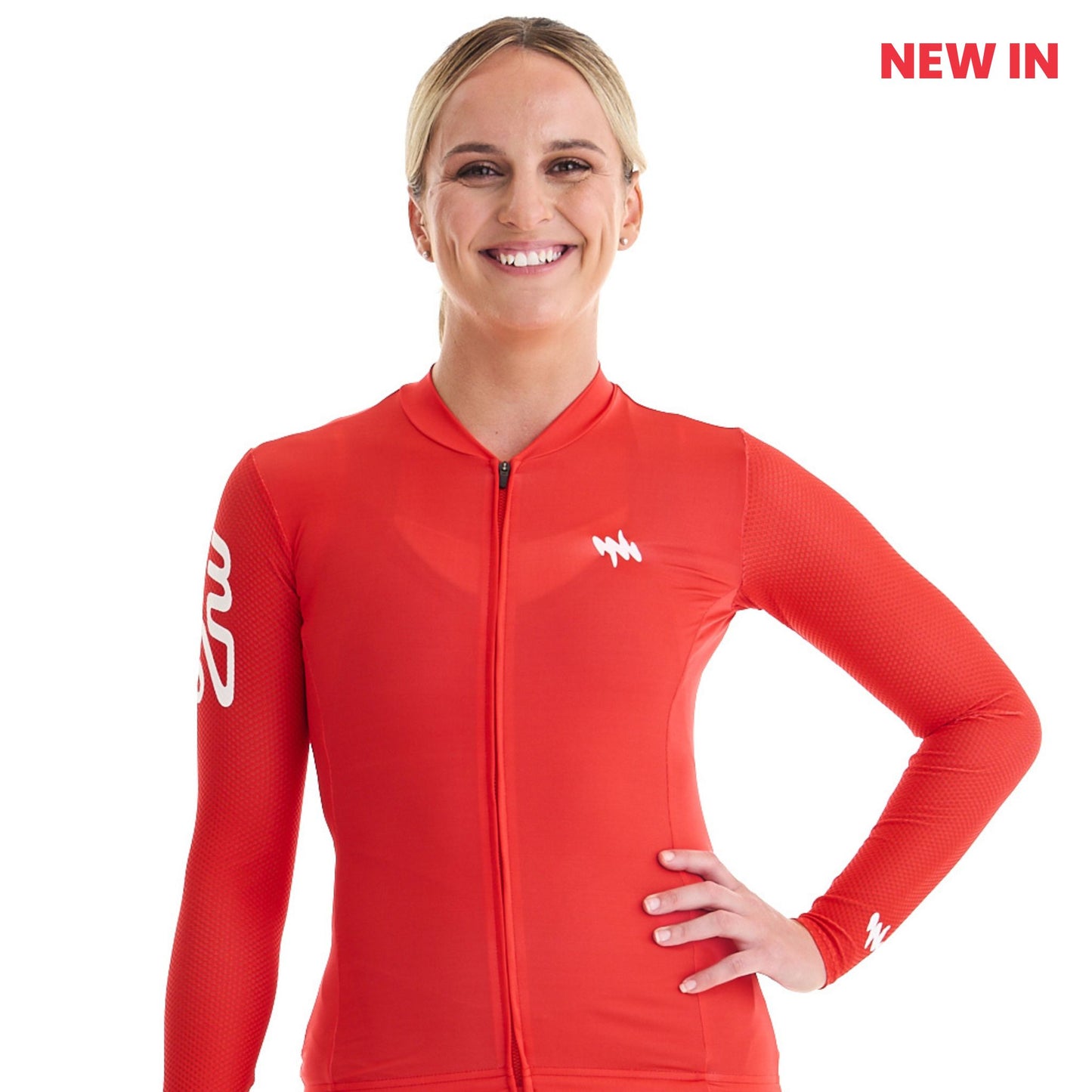 "Fits Like Shapewear" Long Sleeve Summer Cycling Jersey
