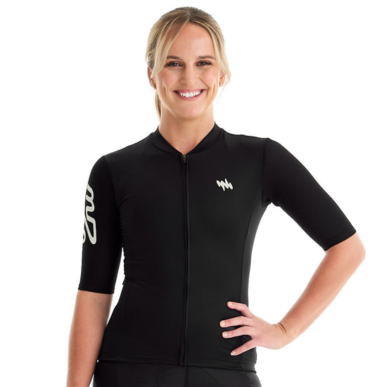 "Fits Like Shapewear" Short Sleeve Summer Cycling Jersey