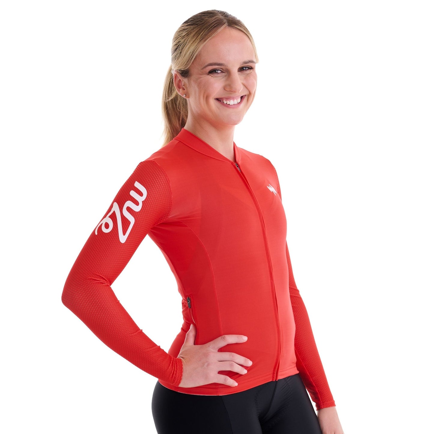 "Fits Like Shapewear" Long Sleeve Summer Cycling Jersey