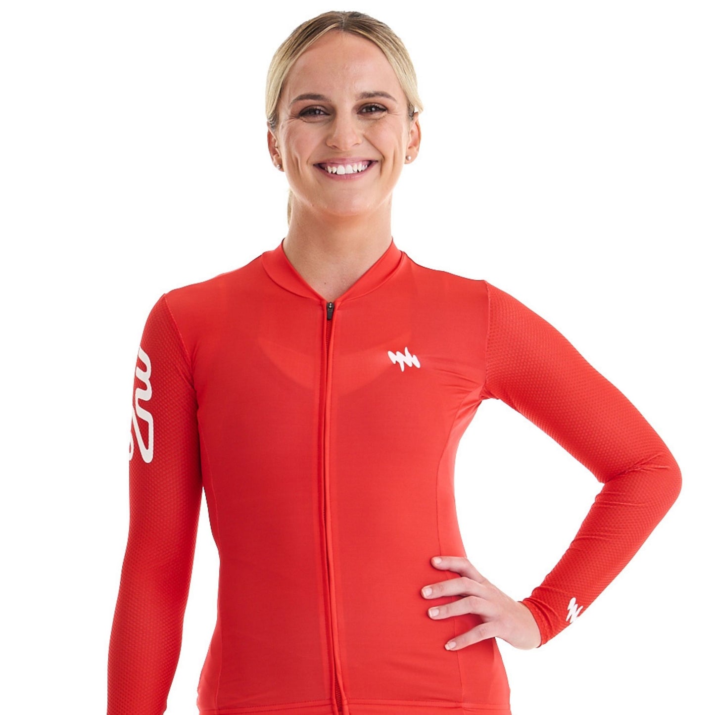 "Fits Like Shapewear" Long Sleeve Summer Cycling Jersey