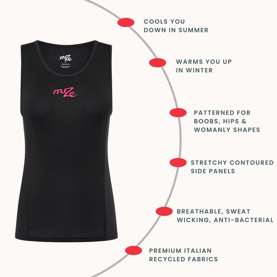 "Hot ‘n’ Cold" Cycling Base Layer