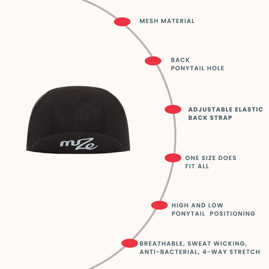 "Pin the Ponytail" Cycling Cap