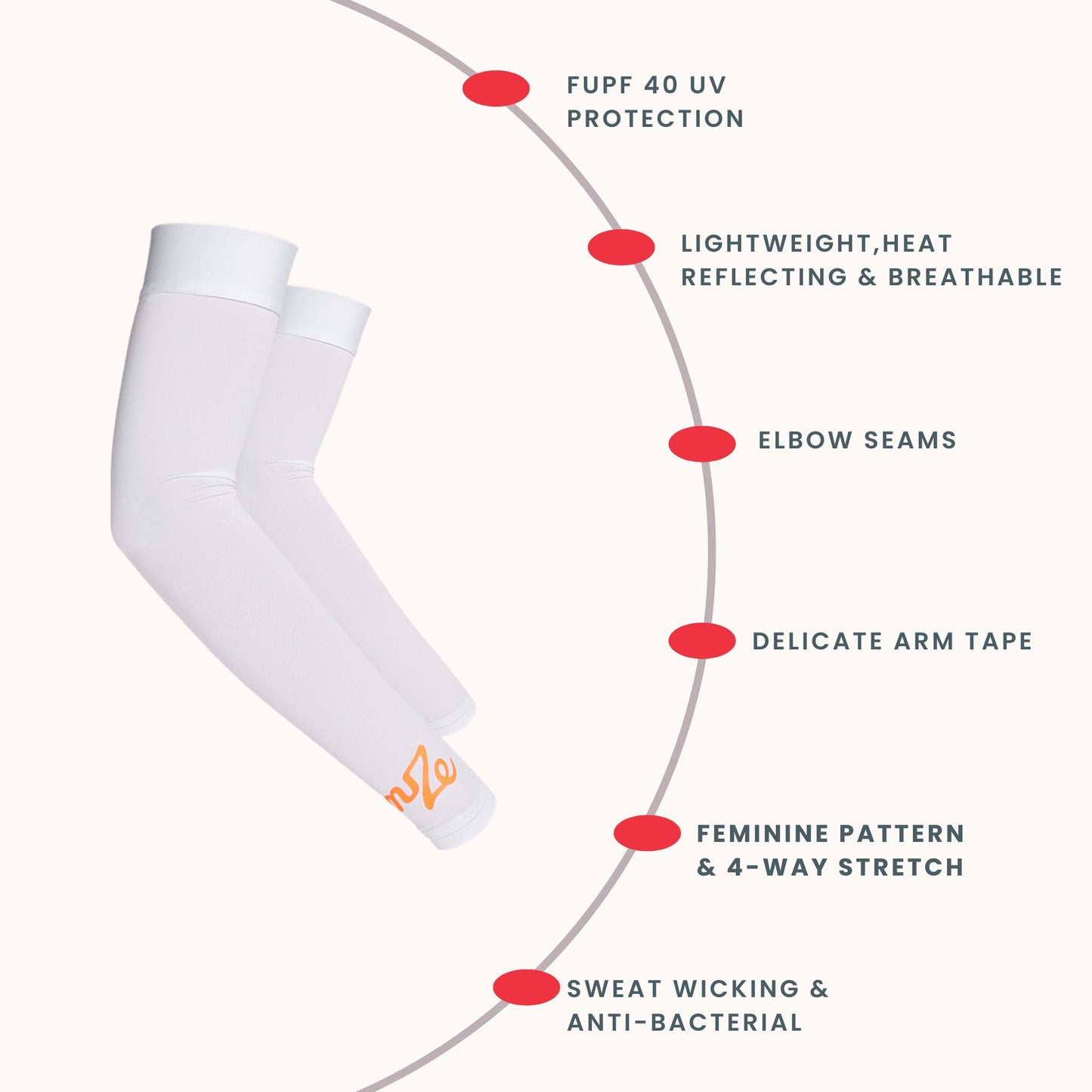 "Bye-Bye Tan Lines" UV Arm Screens