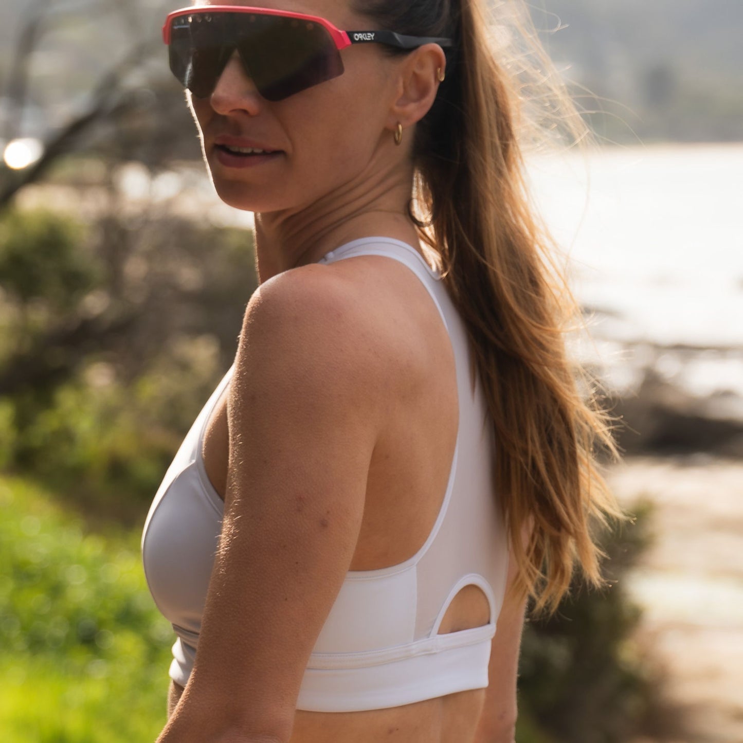 "Hold ‘em Down" Cycling Bra Crop