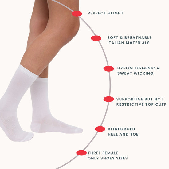 "Just the Right Height" Cycling Socks