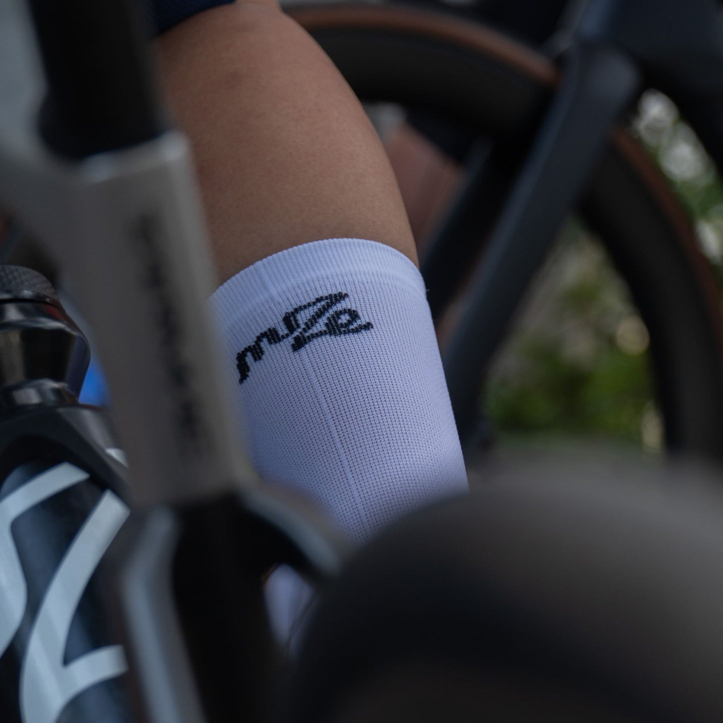"Just the Right Height" Cycling Socks