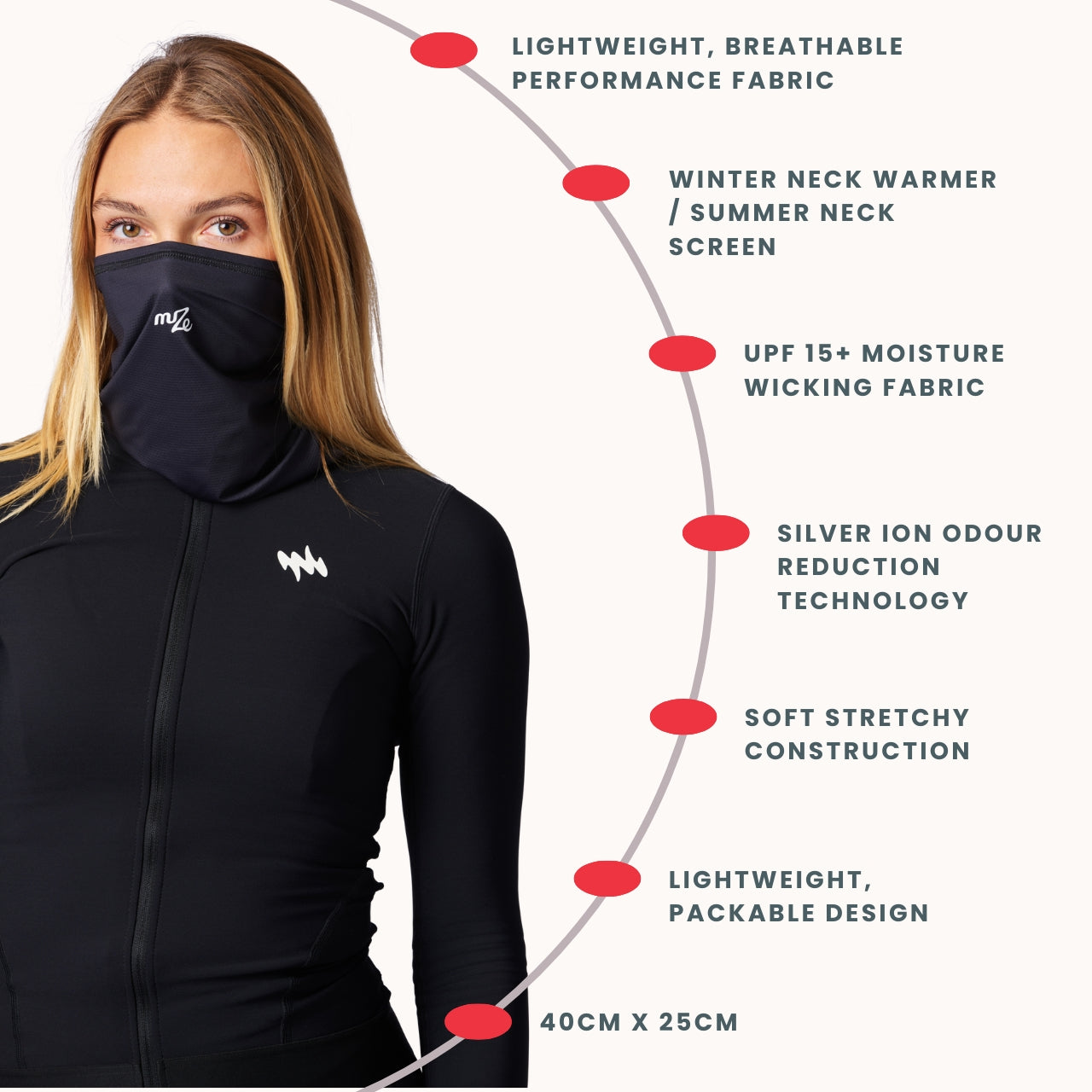 All Season Cycling Neck Warmer