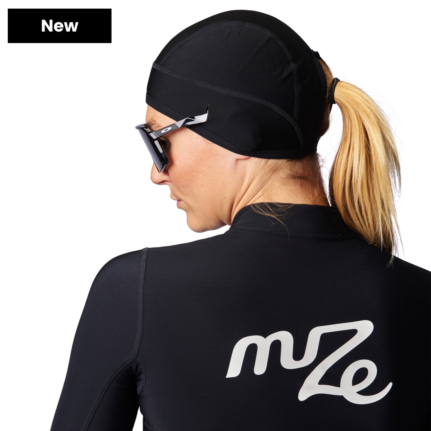 Pin the Ponytail Winter Cycling Skull Cap