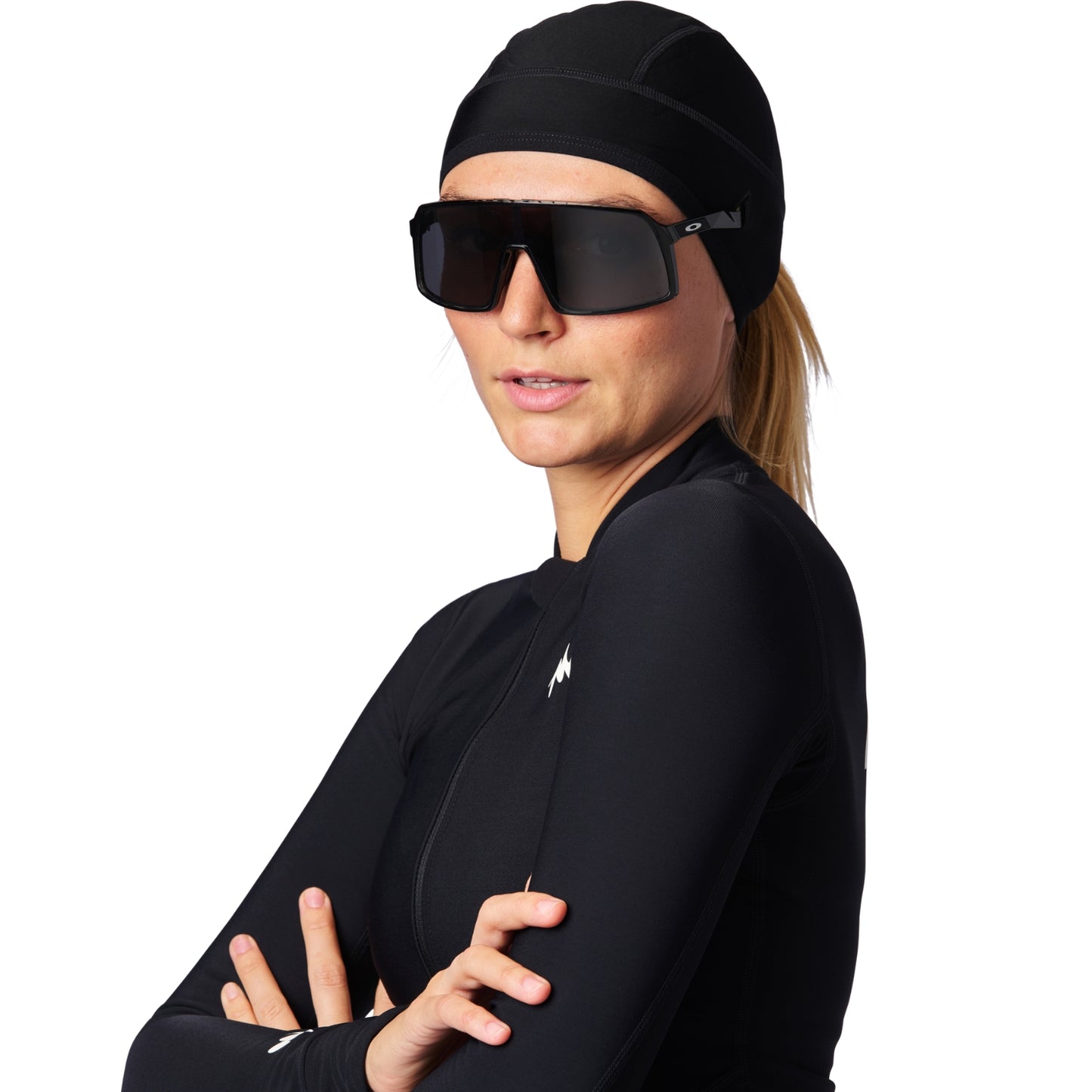 Pin the Ponytail Winter Cycling Skull Cap