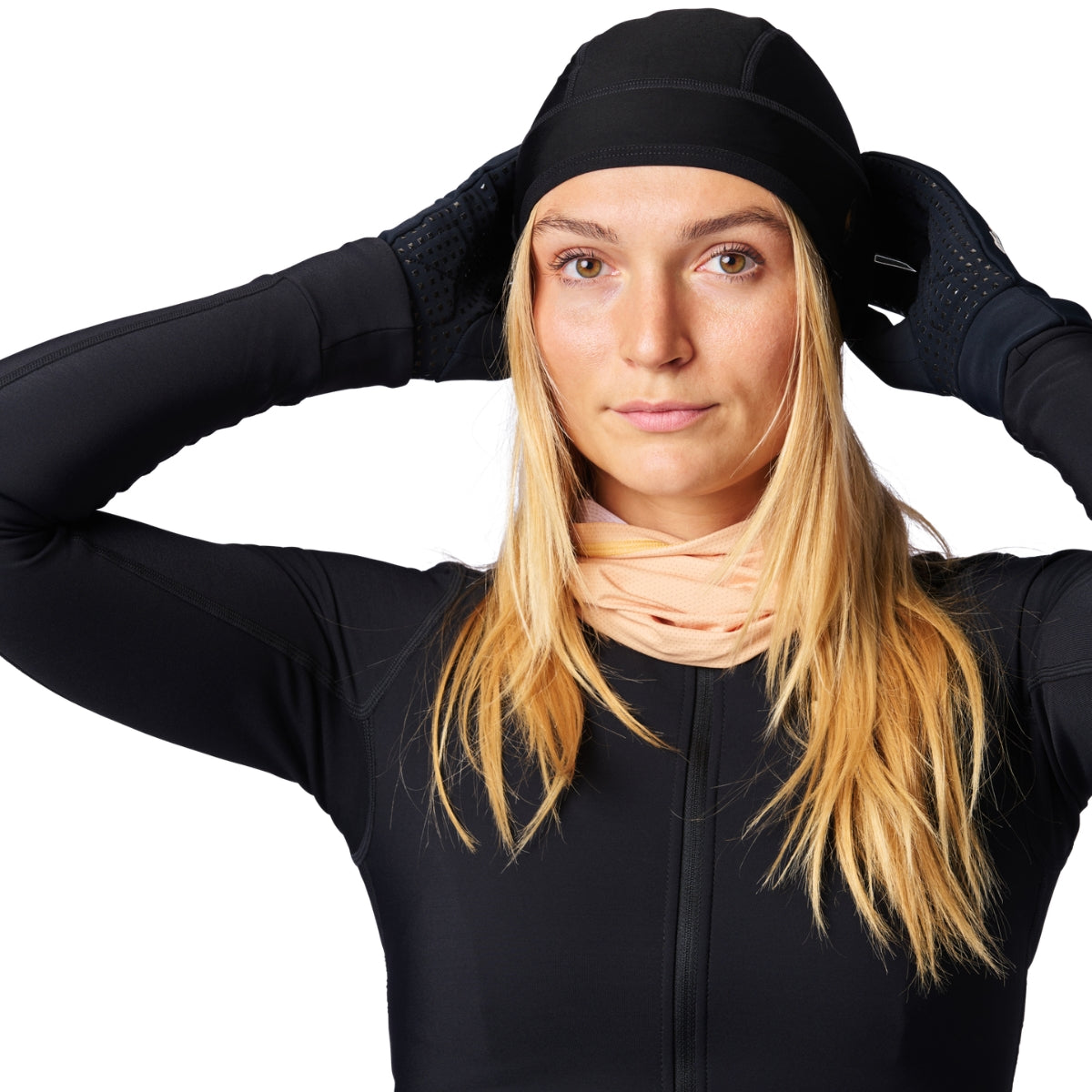 Pin the Ponytail Winter Cycling Skull Cap