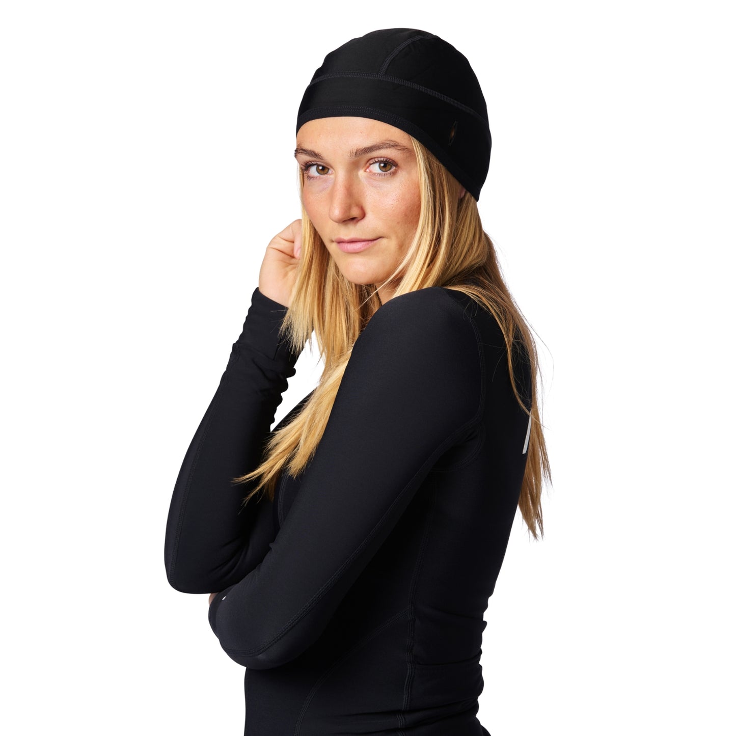 Pin the Ponytail Winter Cycling Skull Cap