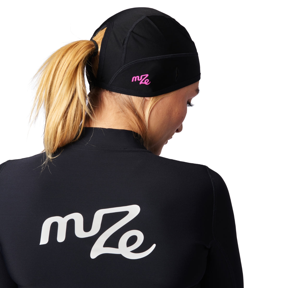 Pin the Ponytail Winter Cycling Skull Cap